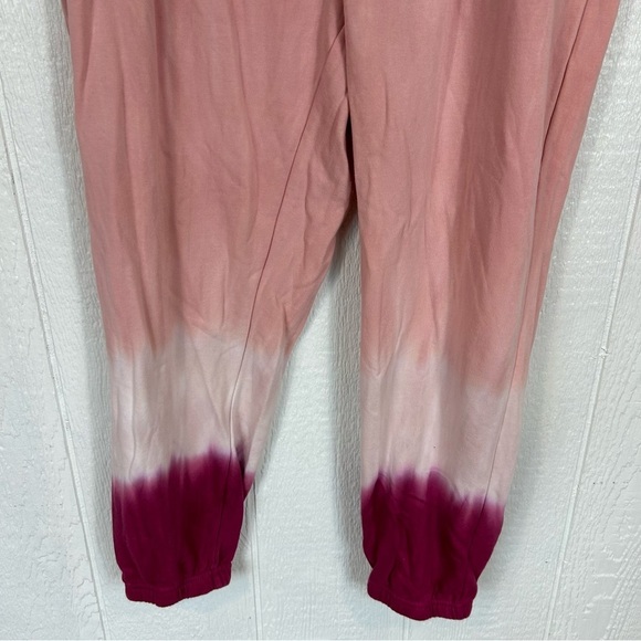 NEW Wildfox Pink Tie Dye Jogger Pants Size XXL - Picture 4 of 10